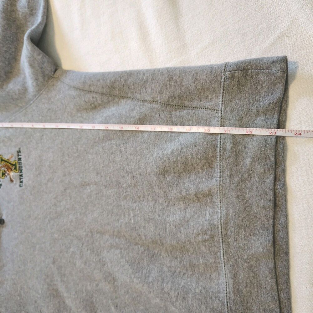 Vermont Catamounts Quarter Zip Sweatshirt Womens Size S Gray NCAA University - Picture 7 of 10